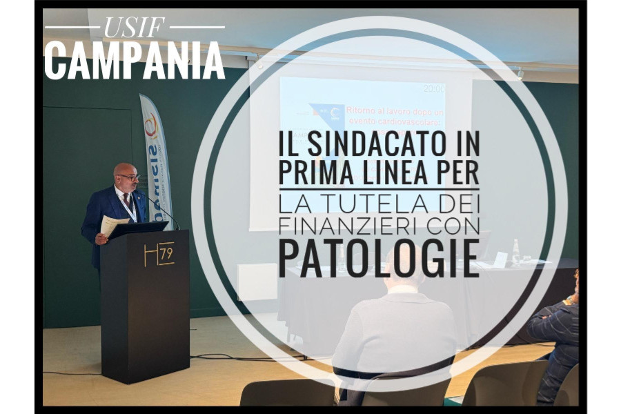 USIF Campania al IX Congresso Regionale SISMED: il sindacato in prima linea per la tutela dei finanzieri con patologie
