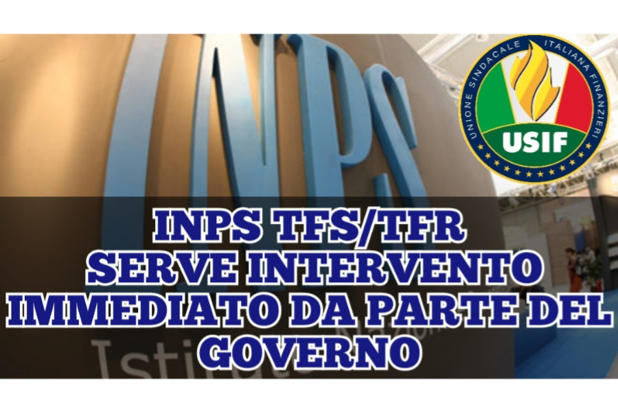 TFS/TFR, USIF: “SERVE INTERVENTO IMMEDIATO DA PARTE DEL GOVERNO”