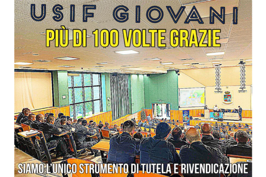 Straordinaria assemblea USIF presso la Scuola dell’Aquila:  I giovani colleghi, il futuro del Paese e della Guardia di Finanza