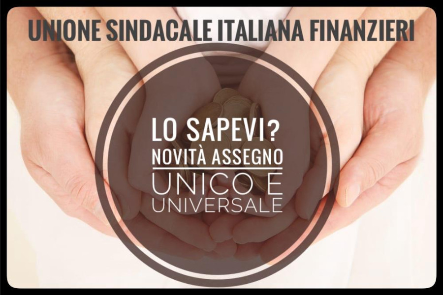 ASSEGNO UNICO E UNIVERSALE PER I FIGLI A CARICO