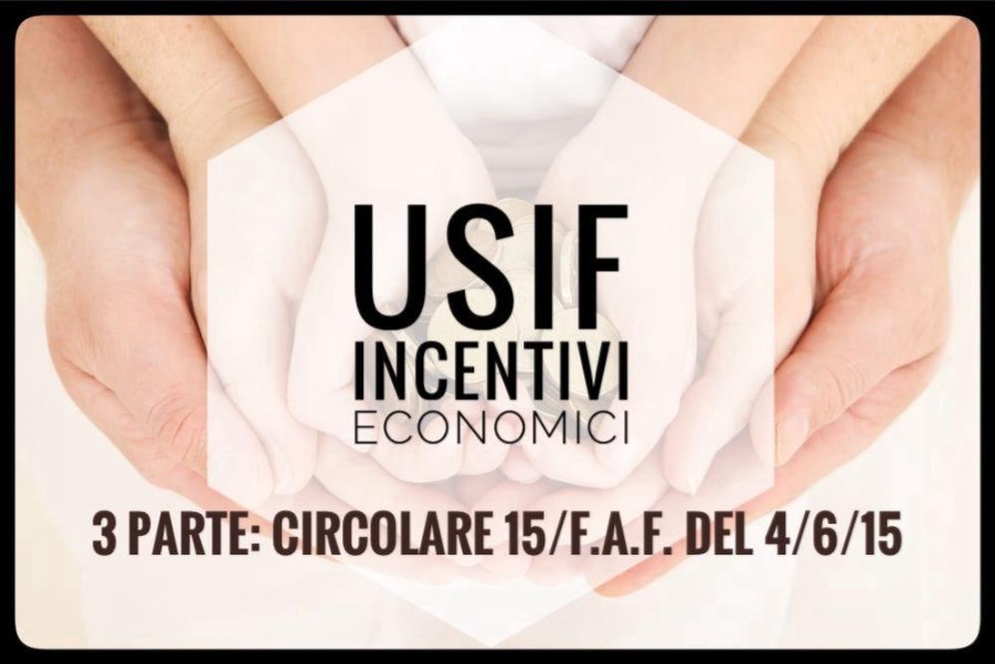 USIF Flash – Circolare 15 FAF 04 giugno 2015. Lo sapevi?