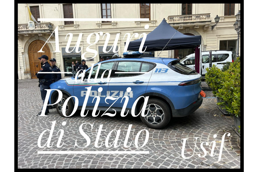 173° ANNIVERSARIO DELLA FONDAZIONE DELLA POLIZIA DI STATO
