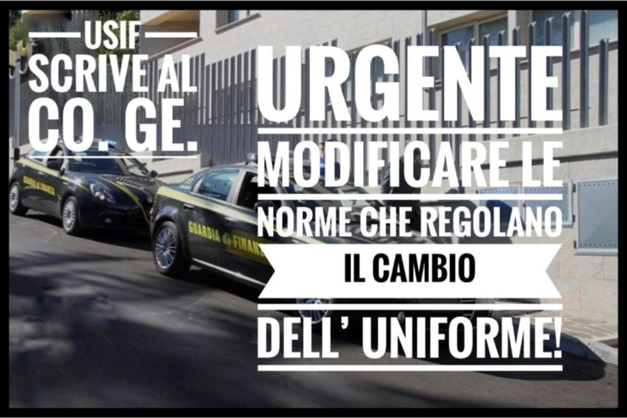 USIF: E' NECESSARIO MODIFICARE LE NORME CHE REGOLANO IL CAMBIO DELL'UNIFORME USIF: E' NECESSARIO MODIFICARE LE NORME CHE REGOLANO IL CAMBIO DELL'UNIFORME