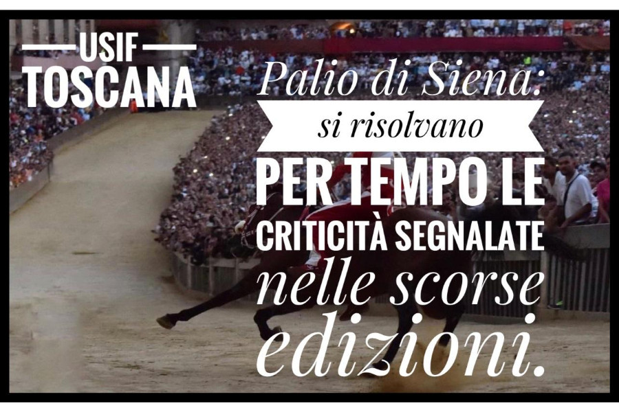Palio di Siena - Edizione 2025 - Si pensi anche al personale impiegato! Palio di Siena - Edizione 2025 - Si pensi anche al personale impiegato!