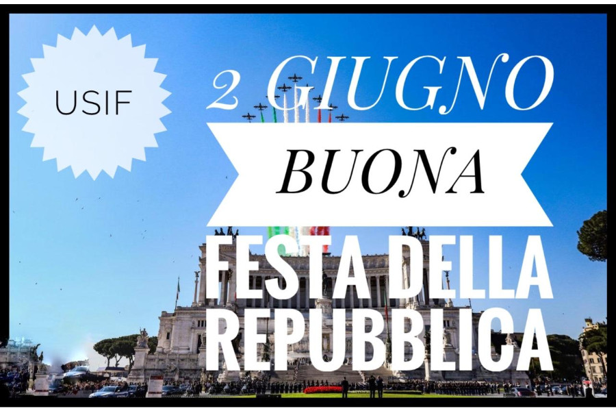 2 GIUGNO – FESTA DELLA REPUBBLICA