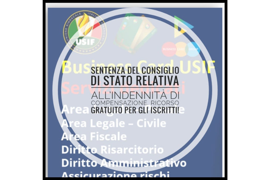 Sentenza Consiglio di Stato n. 5810/2025 – USIF è già al lavoro!
