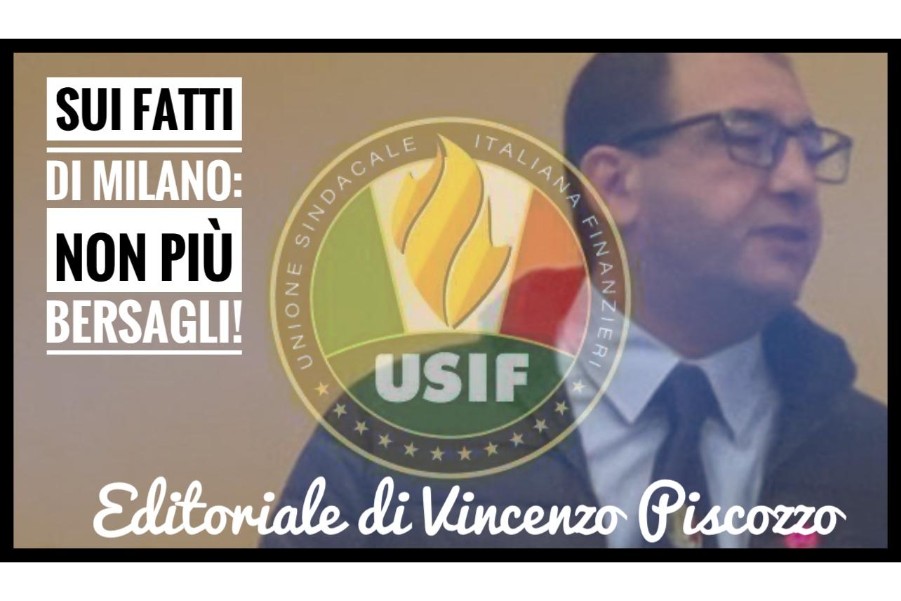 NON PIU' BERSAGLI: TUTELE VERE PER CHI INDOSSA L'UNIFORME
