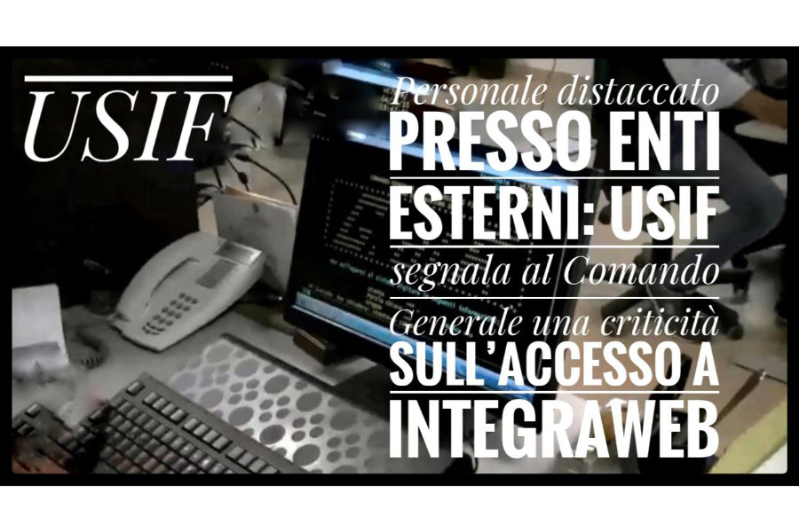 Personale distaccato: USIF segnala al CoGe criticità sull’accesso a IntegraWeb