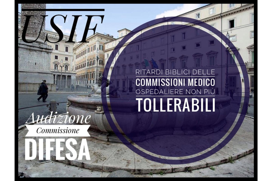 USIF incalza il Parlamento: ritardi biblici delle Commissioni Medico Ospedaliere non più tollerabili