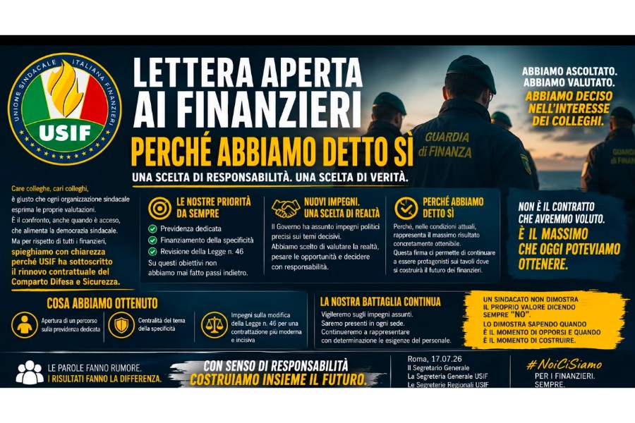 LETTERA APERTA AI FINANZIERI - PERCHÉ ABBIAMO DETTO SÌ