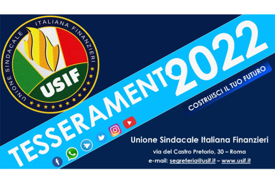 Costruisci il tuo futuro con USIF - Tesseramento 2022 Costruisci il tuo futuro con USIF - Tesseramento 2022