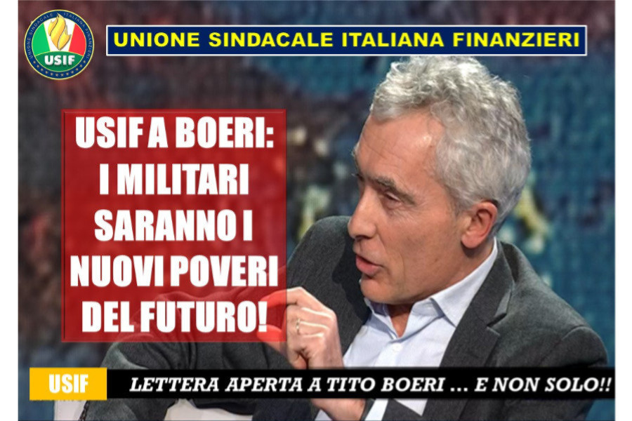 Lettera aperta a Tito Boeri...e non solo!!! Lettera aperta a Tito Boeri...e non solo!!!