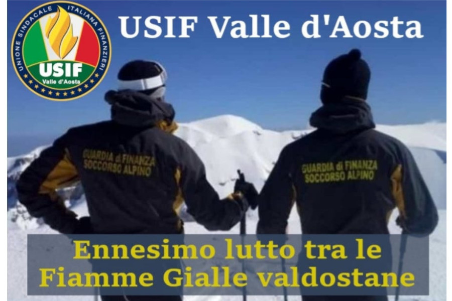 VALANGA VAL DI RHEMES, USIF: PROFONDO CORDOGLIO PER IL COLLEGA SCOMPARSO VALANGA VAL DI RHEMES, USIF: PROFONDO CORDOGLIO PER IL COLLEGA SCOMPARSO