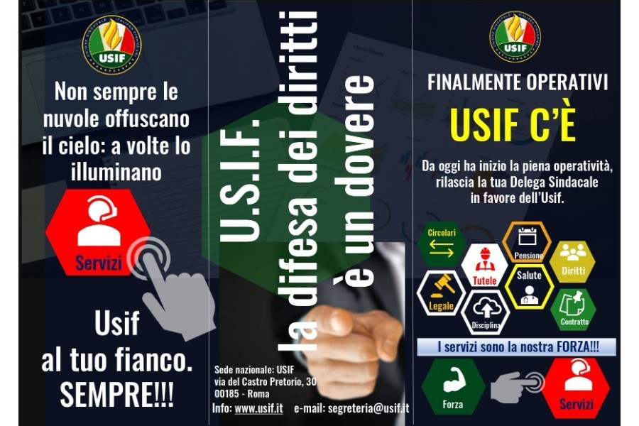 USIF - La difesa dei diritti è un dovere USIF - La difesa dei diritti è un dovere