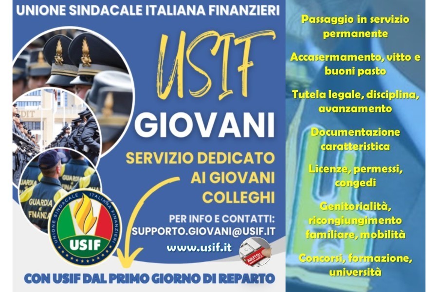 USIF GIOVANI: SERVIZIO DI INCLUSIONE E SUPPORTO DEDICATO AI GIOVANI COLLEGHI USIF GIOVANI: SERVIZIO DI INCLUSIONE E SUPPORTO DEDICATO AI GIOVANI COLLEGHI