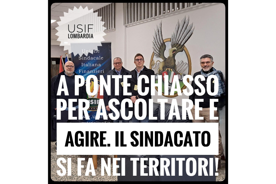 USIF INCONTRA I TERRITORI: A PONTE CHIASSO PER ASCOLTARE E AGIRE